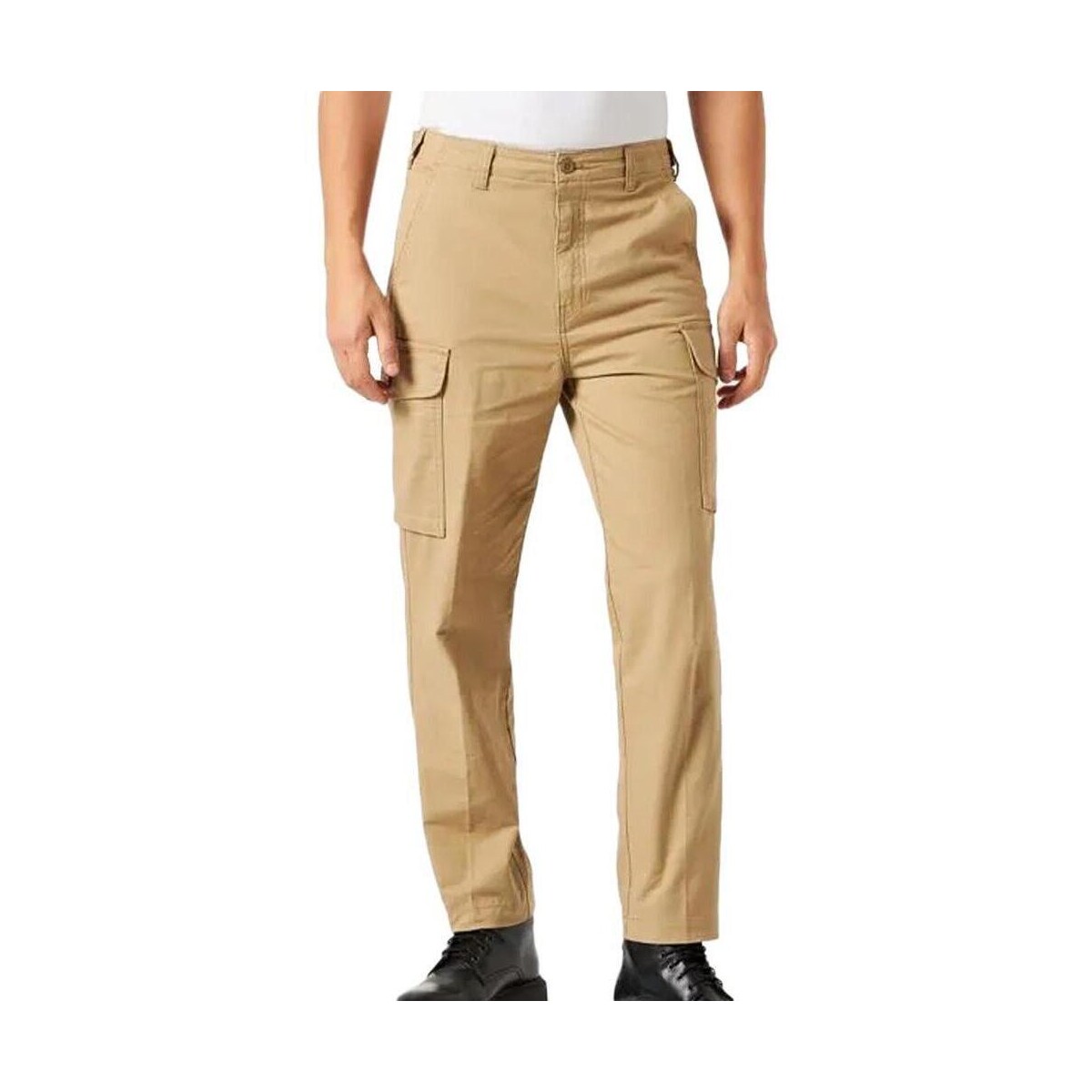 Textil Homem Calças Dockers  Castanho