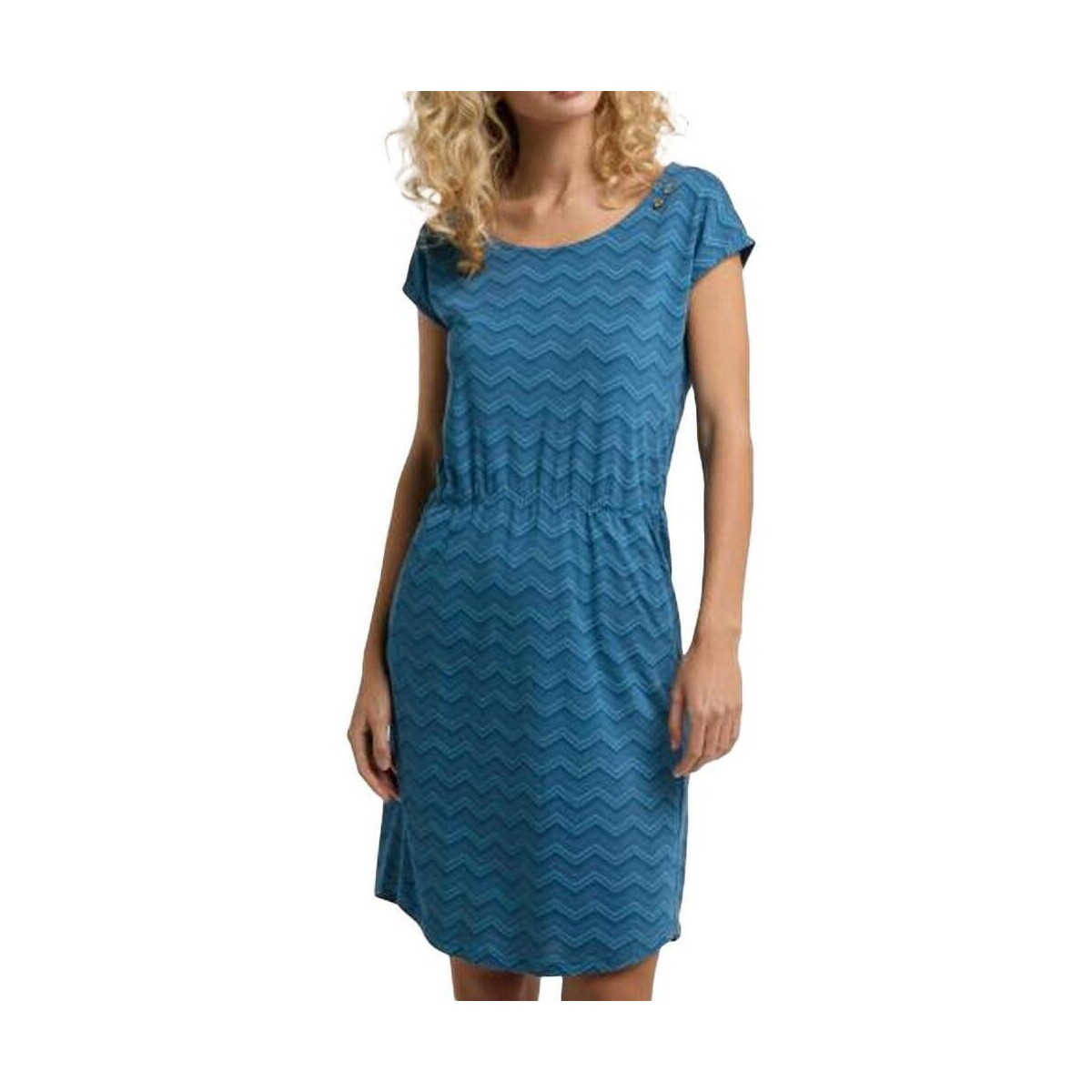 Textil Mulher Vestidos curtos Ragwear  Azul