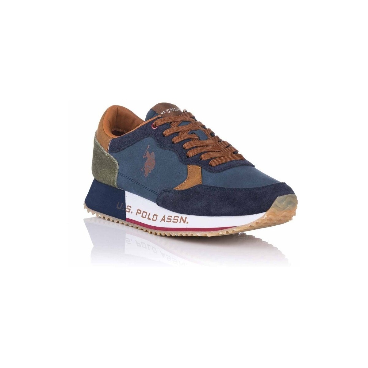 Sapatos Homem Sapatilhas U.S Polo Assn. CLEEF006A Azul