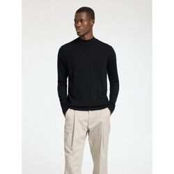 Textil Homem camisolas Selected 16096253 TRAY-BLACK Preto