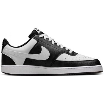 Sapatos Homem Sapatilhas Nike Court Vision Low Branco, Preto