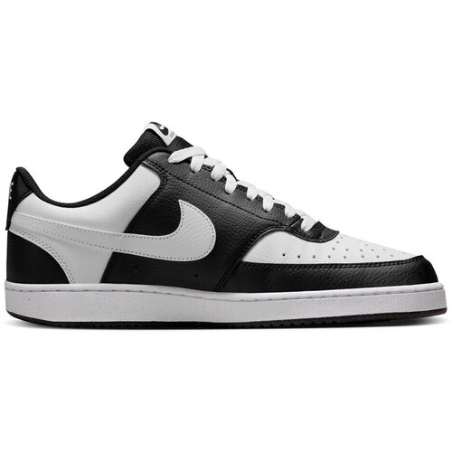 Sapatos Homem Sapatilhas Nike Court Vision Low Branco, Preto