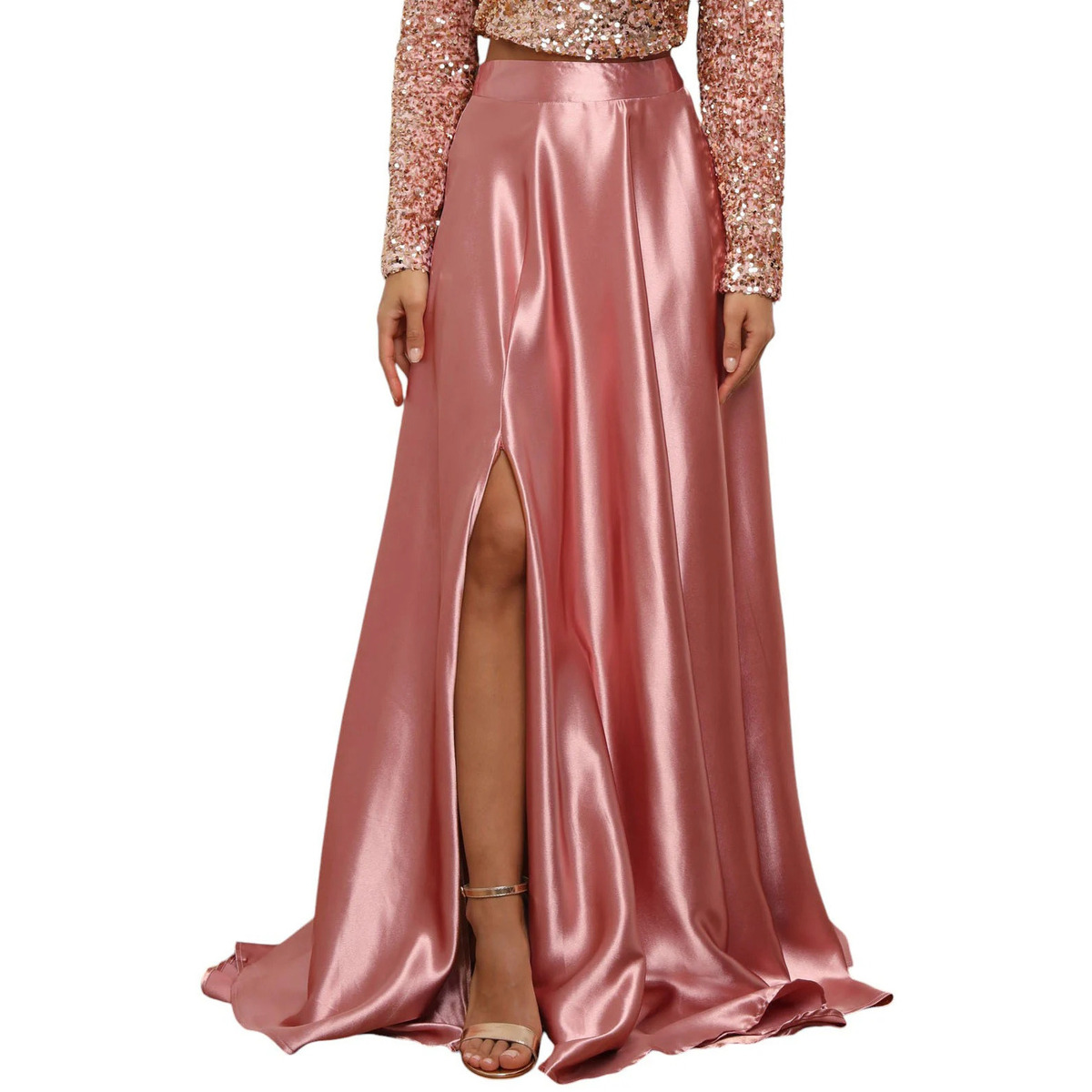 Textil Mulher Saias La Modeuse 73150_P172602 Rosa
