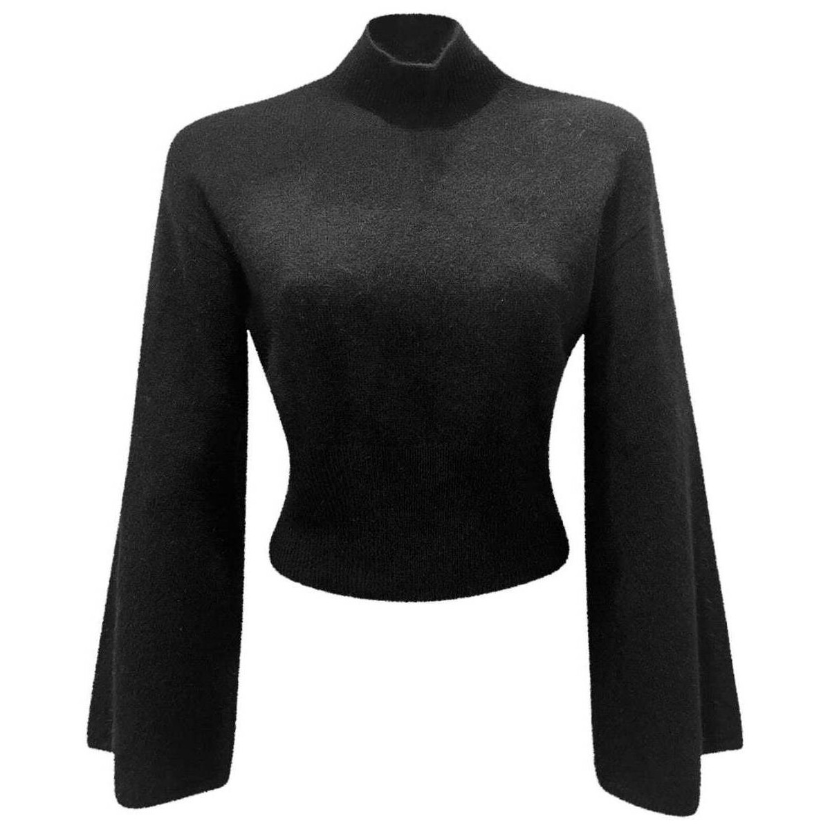Textil Mulher camisolas Isabelle Blanche  Preto