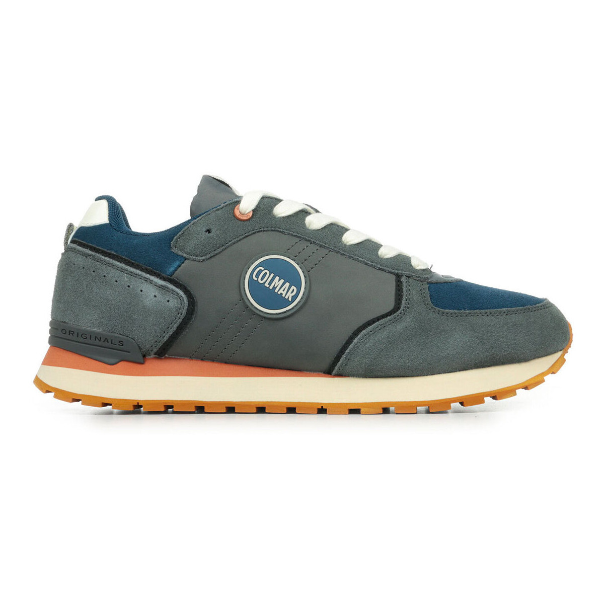 Sapatos Homem Sapatilhas Colmar Travis Block Cinza