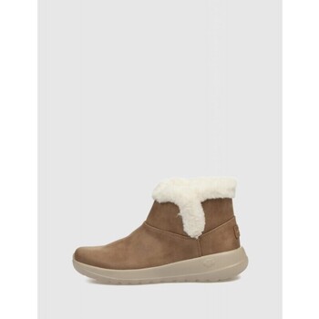 Sapatos Mulher Botins Skechers BOTÍN  ON-THE-GO JOY CUERO Castanho