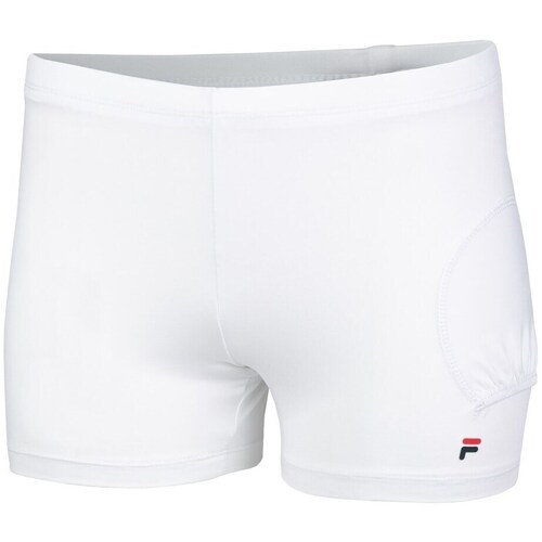 Textil Mulher Calças curtas Fila FBL172003001 Branco
