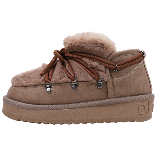 Sapatos Mulher Botas de neve D.Franklin DFSH370011 Castanho