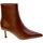 Sapatos Mulher Botas baixas Exé Shoes 92308 Castanho