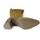 Sapatos Mulher Botas Alpe BOTA MARRÓN DE MUJER EN SERRAJE CON TACÓN  CAMDEN 5219-1146 Castanho