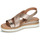 Sapatos Mulher Sandálias Inuovo 113015-METALLIC-ASH Ouro