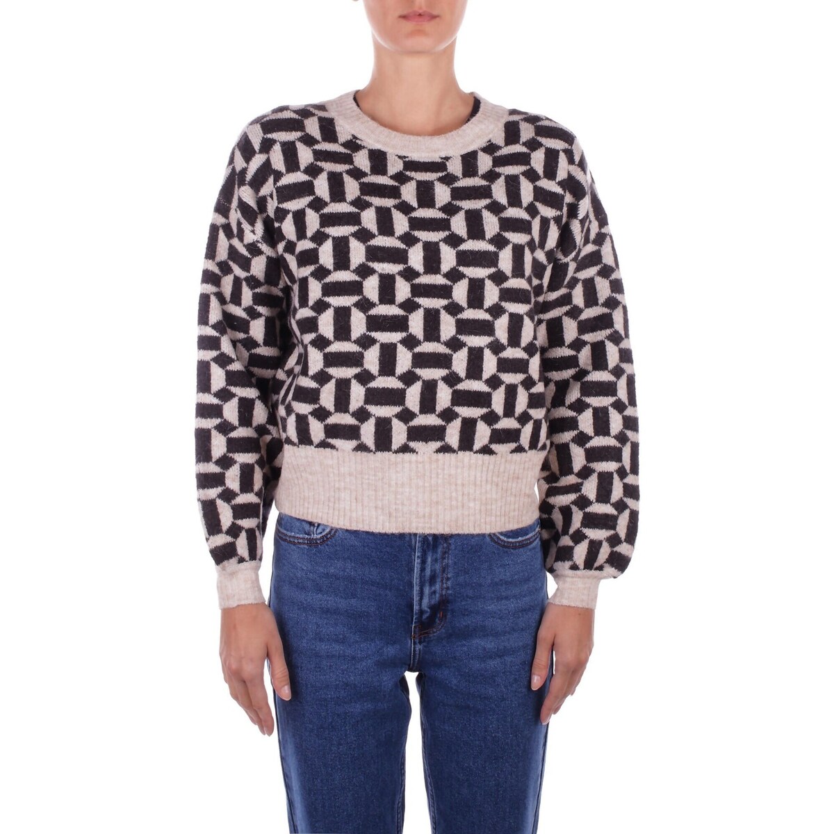 Textil Mulher camisolas Only 15268015 Multicolor