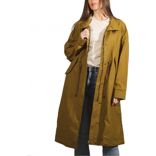 Textil Mulher Corta vento Blauer TRENCH Verde