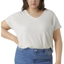 Textil Mulher T-shirts e Pólos Vero Moda  Branco