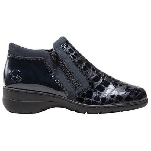 Sapatos Mulher Botins Rieker L4382  14 L4382 Azul
