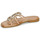 Sapatos Mulher Chinelos Exé Shoes 543-ORO-LEATHER-NATURAL Bege