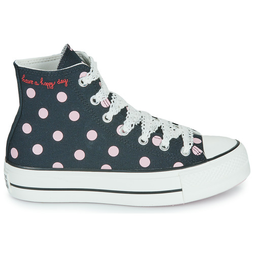 Converse CHUCK TAYLOR ALL STAR LIFT Preto / Rosa