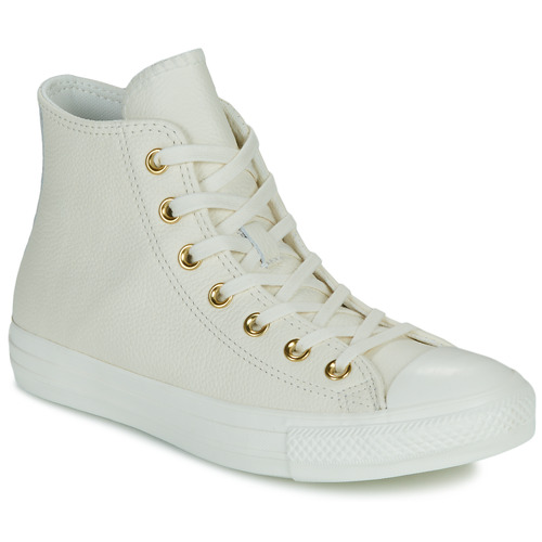 Sapatos Mulher Sapatilhas de cano-alto Converse CHUCK TAYLOR ALL STAR GOLD Branco