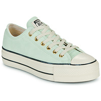 Sapatos Mulher Sapatilhas Converse CHUCK TAYLOR ALL STAR LIFT PLATFORM SUEDE Verde