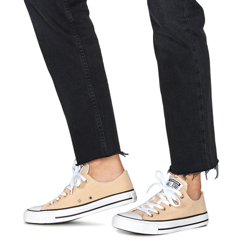 Converse CHUCK TAYLOR ALL STAR PEACHED CANVAS Bege