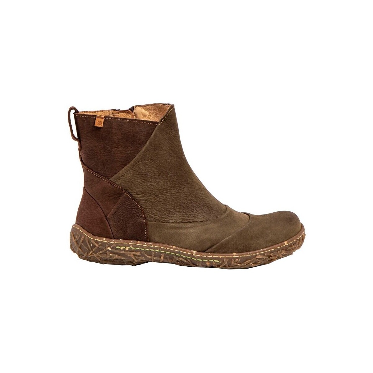 Sapatos Mulher Botas baixas El Naturalista 2545011DB005 Preto