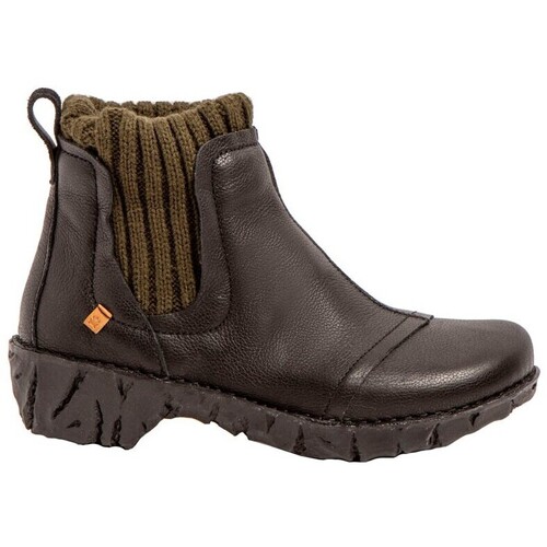 Sapatos Mulher Botas baixas El Naturalista 2NE233D20005 Preto