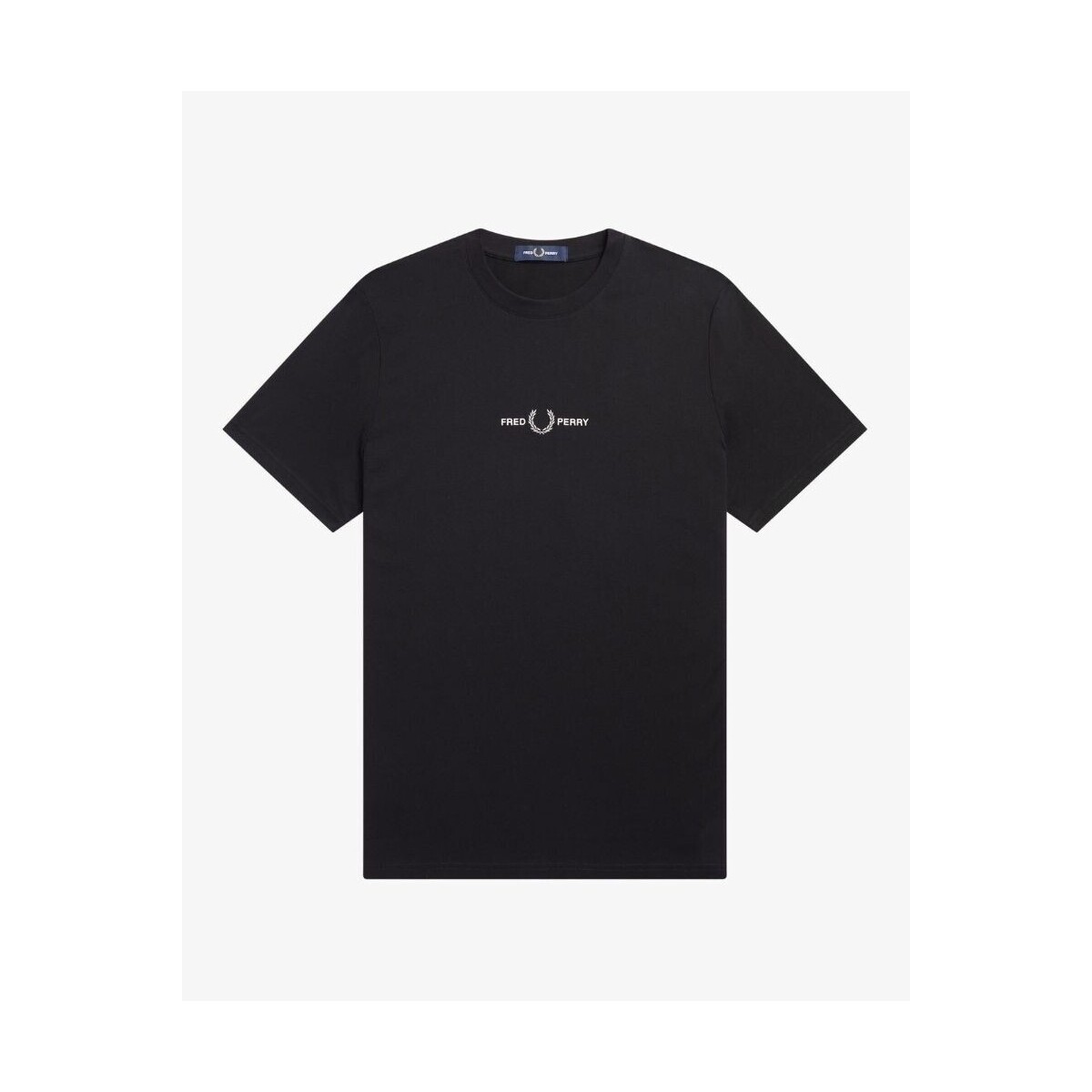 Textil Homem T-Shirt mangas curtas Fred Perry M4580 Preto