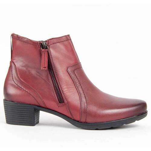 Sapatos Mulher Botas Purapiel 99477 Vermelho