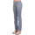 Textil Mulher Calças Jeans Lee MARION STRAIGHT Estampado / Azul