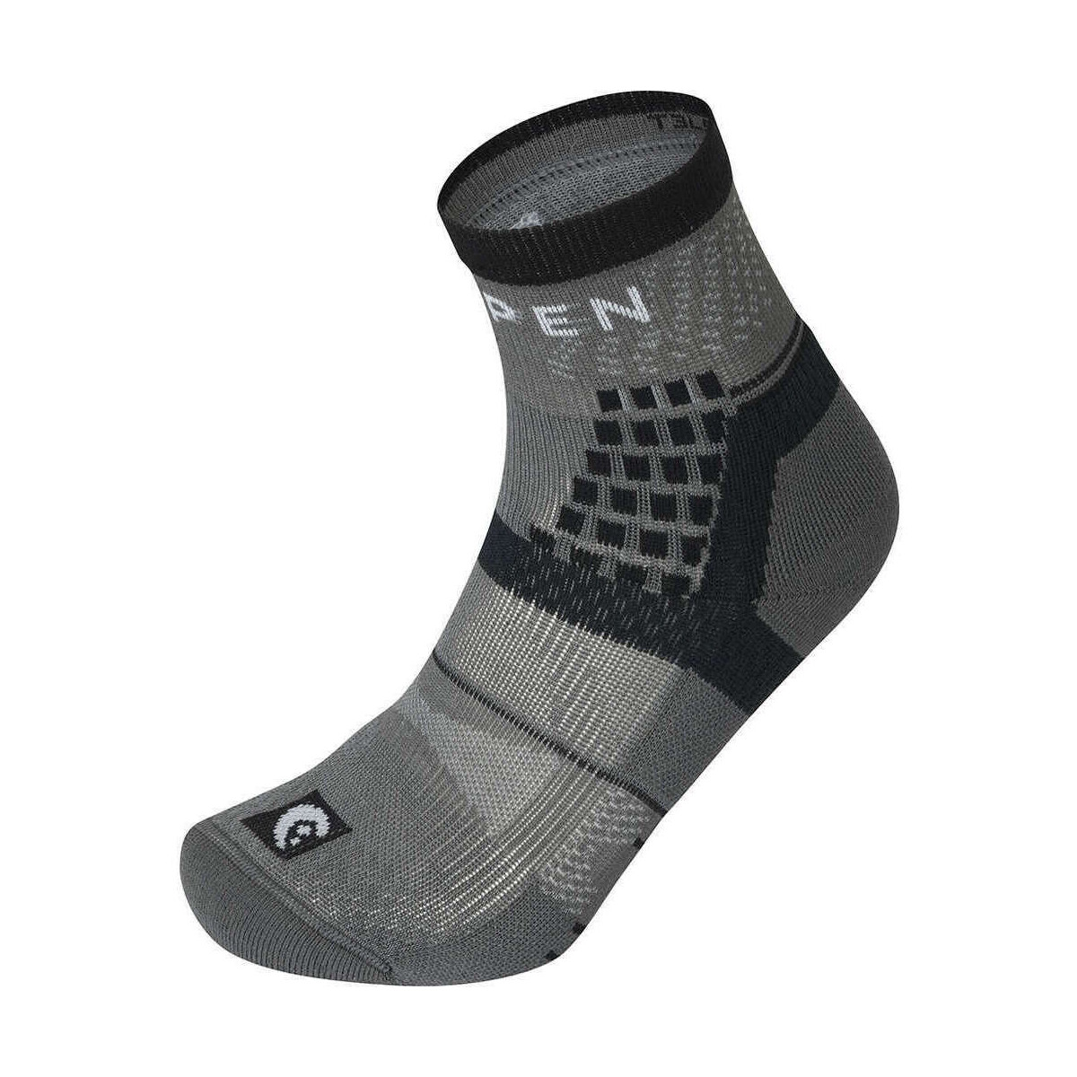 Roupa de interior Meias de desporto Lorpen T3LSC T3 LIGHT HIKER SHORTY ECO Cinza