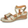 Sapatos Mulher Sandálias Mam'Zelle NIDAM Ouro