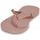 Sapatos Mulher Chinelos Havaianas SLIM LOGO METALLIC Rosa
