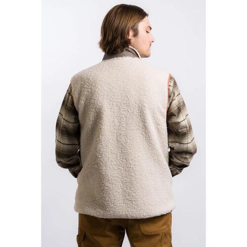 Vans TREVOR SHERPA FZ VEST Castanho