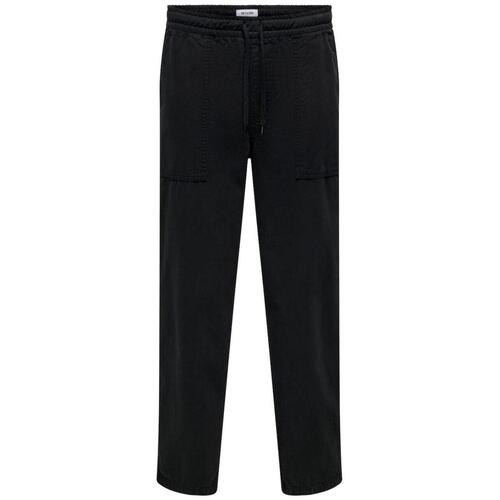 Textil Homem Calças Only And Sons  Preto