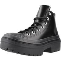 Sapatos Mulher Sapatilhas Converse CHUCK TAYLOR ALL STAR LUGGED HEEL LEATHER PLATFORM Preto