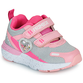Sapatos Rapariga Sapatilhas Primigi BABY RUNNER Prata / Rosa