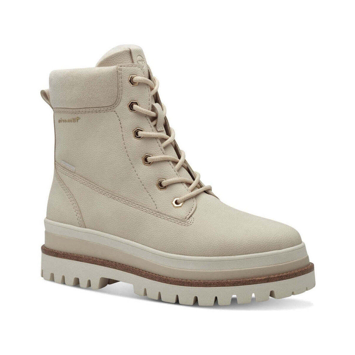 Sapatos Mulher Botins Tamaris  Bege