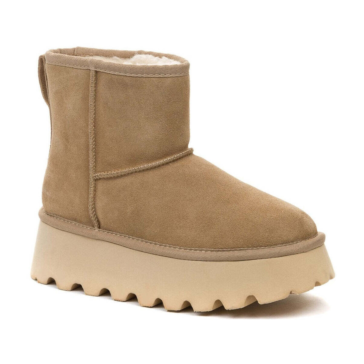 Sapatos Mulher Botins Keddo  Bege