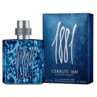 beleza Homem Eau de parfum  Cerruti 1881 1881 Silver Night -perfume - 100ml 1881 Silver Night -perfume - 100ml