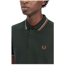 Textil Homem T-Shirt mangas curtas Fred Perry  Verde