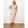 Textil Mulher Vestidos La Modeuse 73327_P172976 Bege