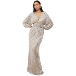 Textil Mulher Vestidos La Modeuse 73388_P173083 Bege