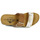Sapatos Mulher Chinelos Plakton SO ROCK Castanho / Ouro