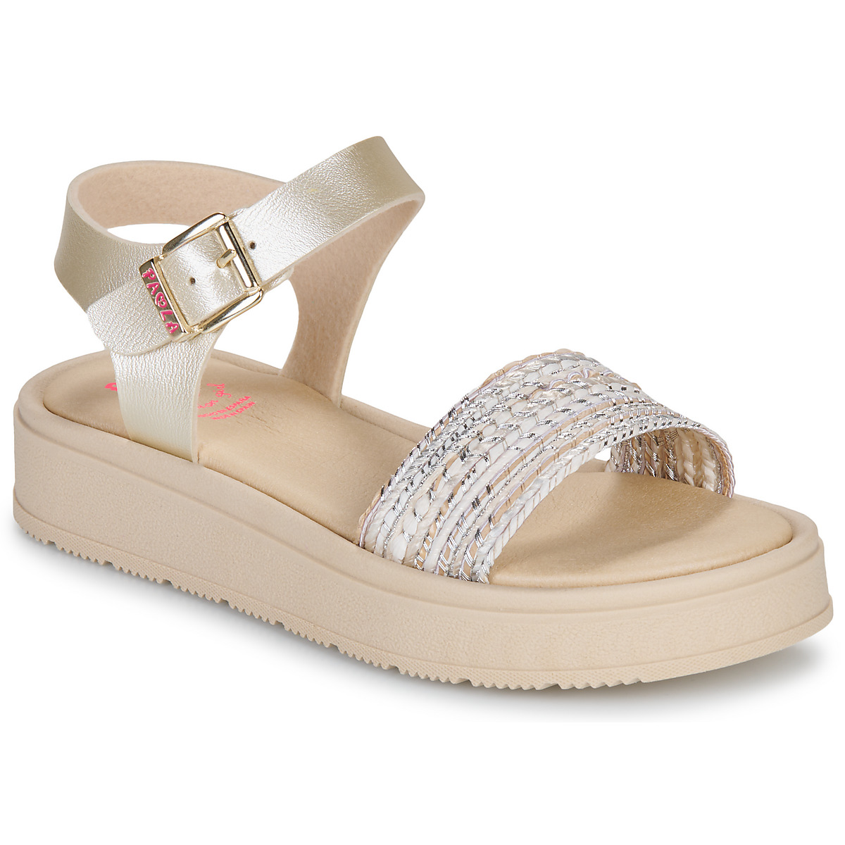 Sapatos Rapariga Sandálias Pablosky CAPRI Ouro