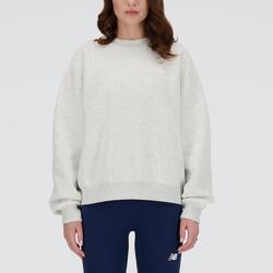Textil Mulher Sweats New Balance SPORT ESSENTIALS FLEECE CRE Cinza