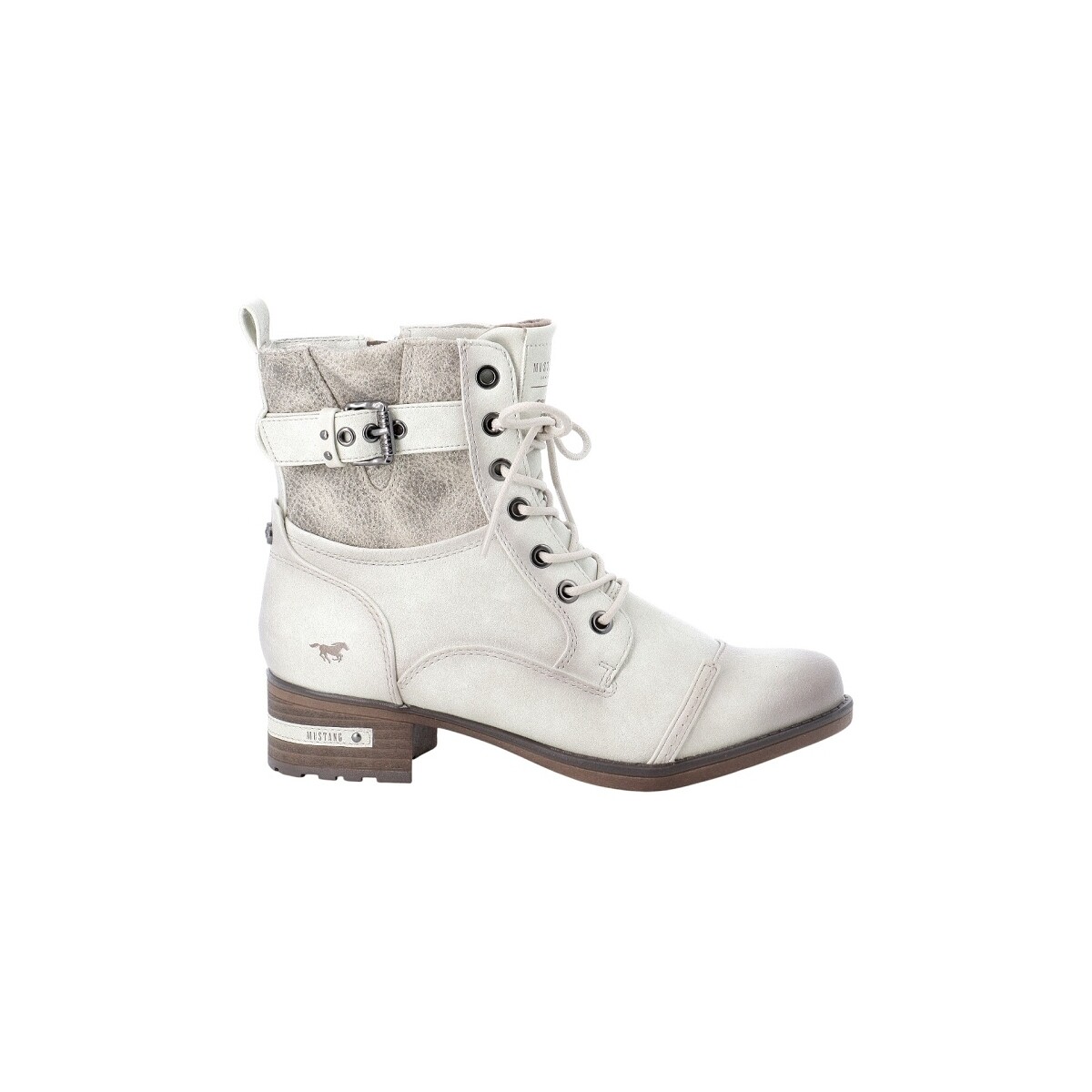 Sapatos Mulher Botins Mustang 1229519 Branco