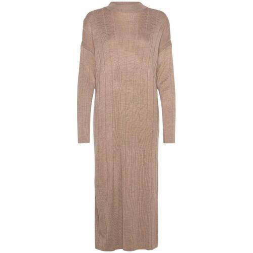 Textil Mulher Vestidos Only  Castanho