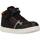 Sapatos Rapaz Sapatilhas Geox B DJROCK BOY Preto