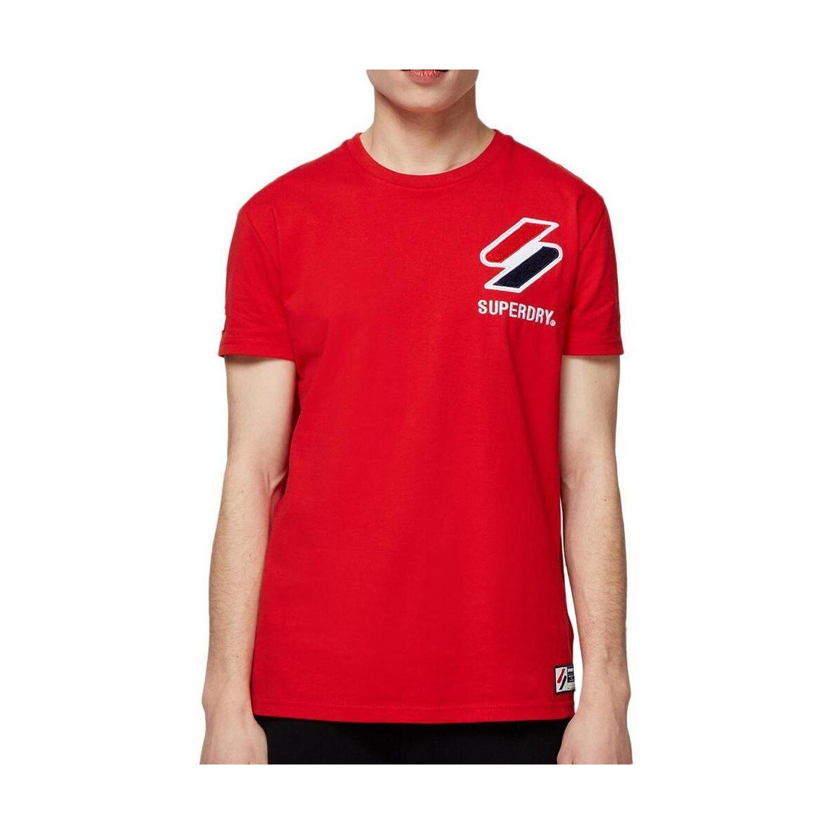 Textil Homem T-shirts e Pólos Superdry  Vermelho