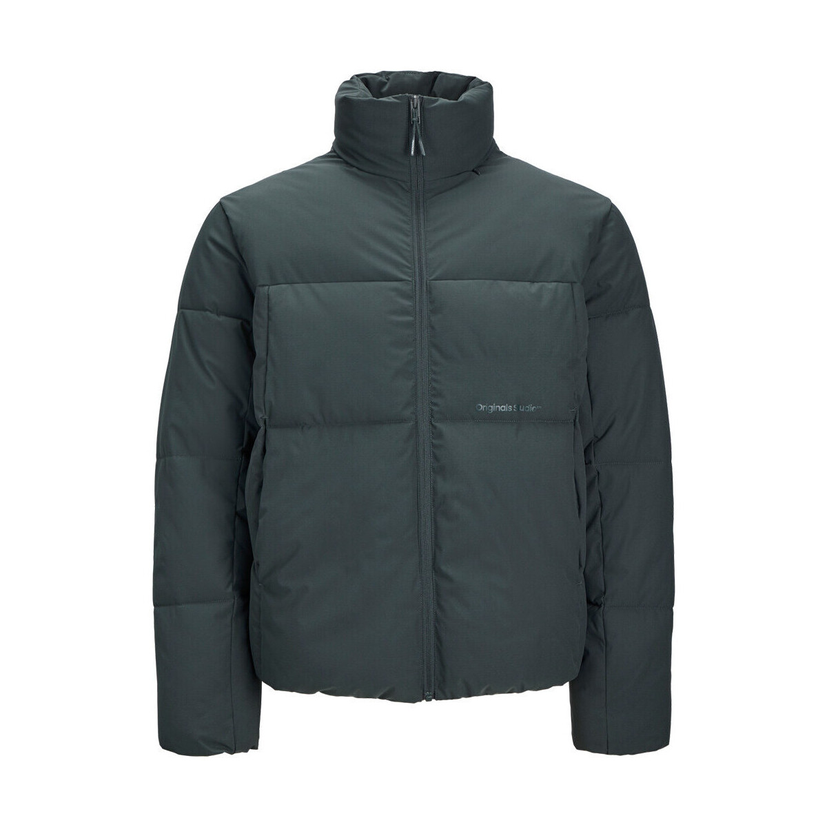 Textil Homem Casacos  J&j JORVESTERBRO BLOCKING PUFFER JACKET BF Verde